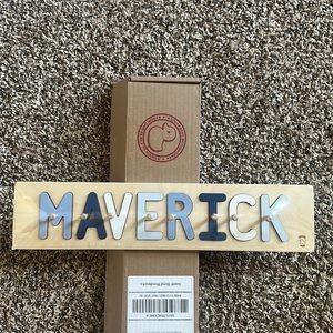 Baby Name Puzzle- Maverick